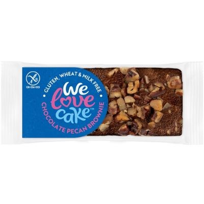 WE LOVE CAKE Chocolate Pecan Brownies