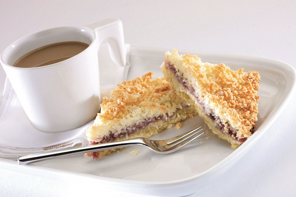 HANDMADE CAKE COMPANY Raspberry & Coconut Slice