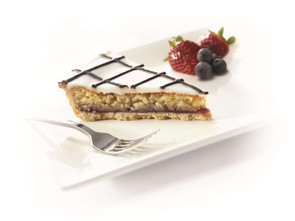 MADEMOISELLE DESSERTS Iced Bakewell Tart