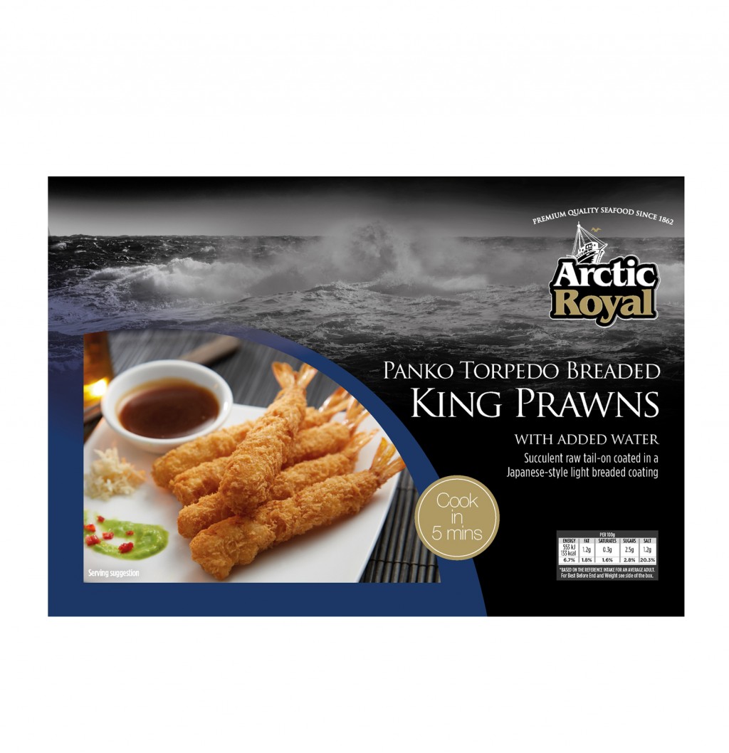 Breaded Torpedo King Prawns