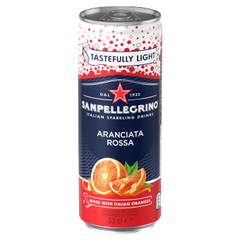 SANPELLEGRINO Aranciata Rossa Blood Orange (Can)