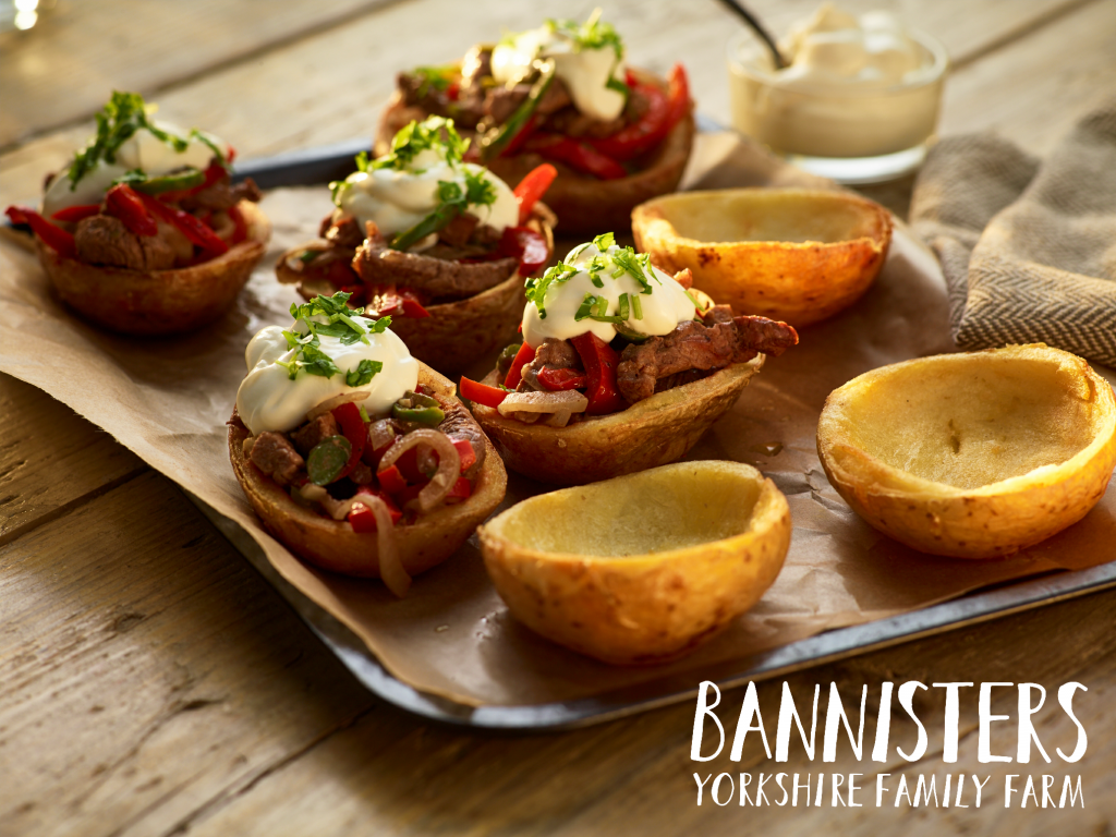 Baked Potato Longboats