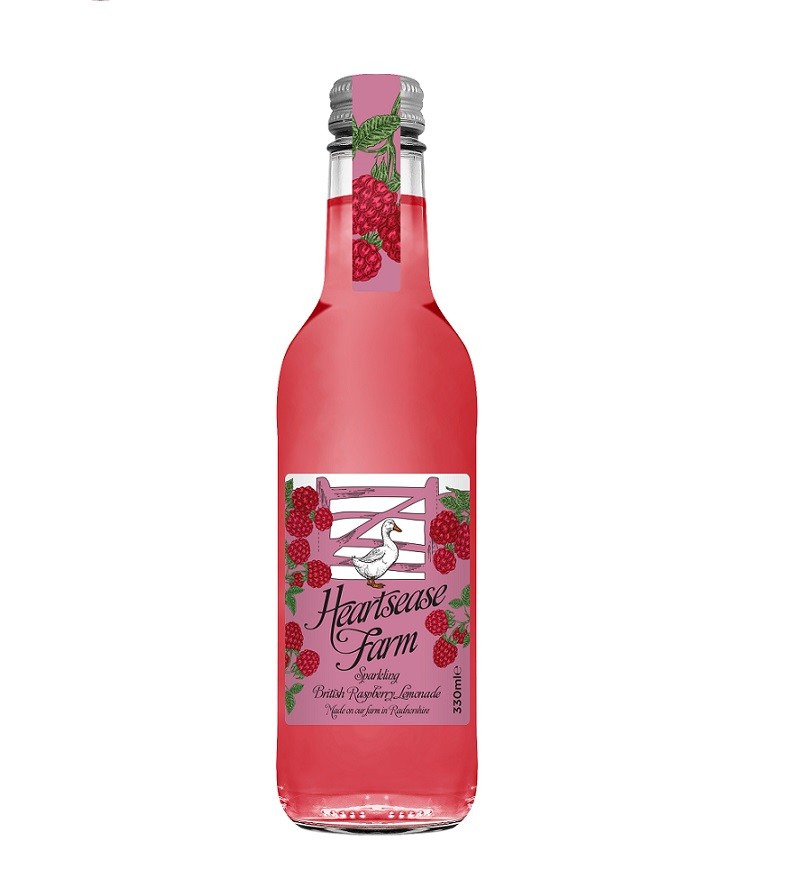 HEARTSEASE FARM Raspberry Lemonade (Glass Bottle)