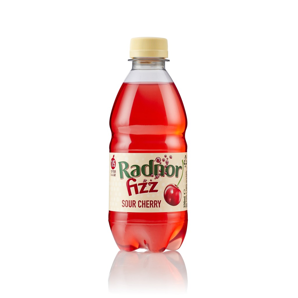 RADNOR Fizz Sparkling 45% Juice in Sour Cherry (Bottle)