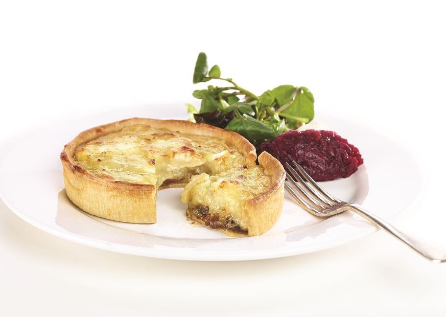 KENTISH MAYDE Goats’ Cheese & Caramelised Red Onion Tarts