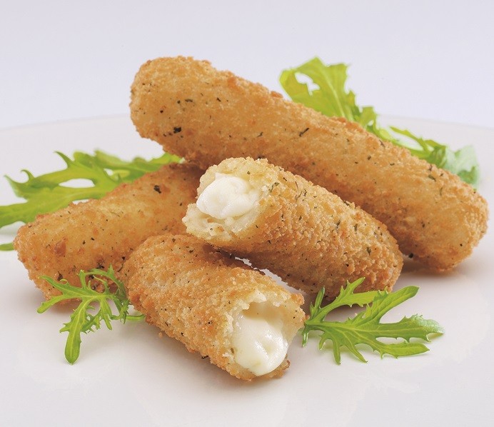 Breaded Mozzarella Sticks