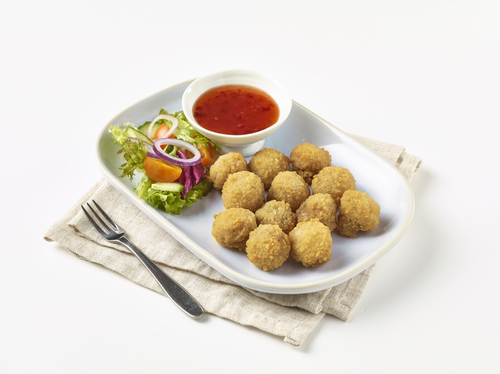Crispy Breaded Garlic Mushrooms