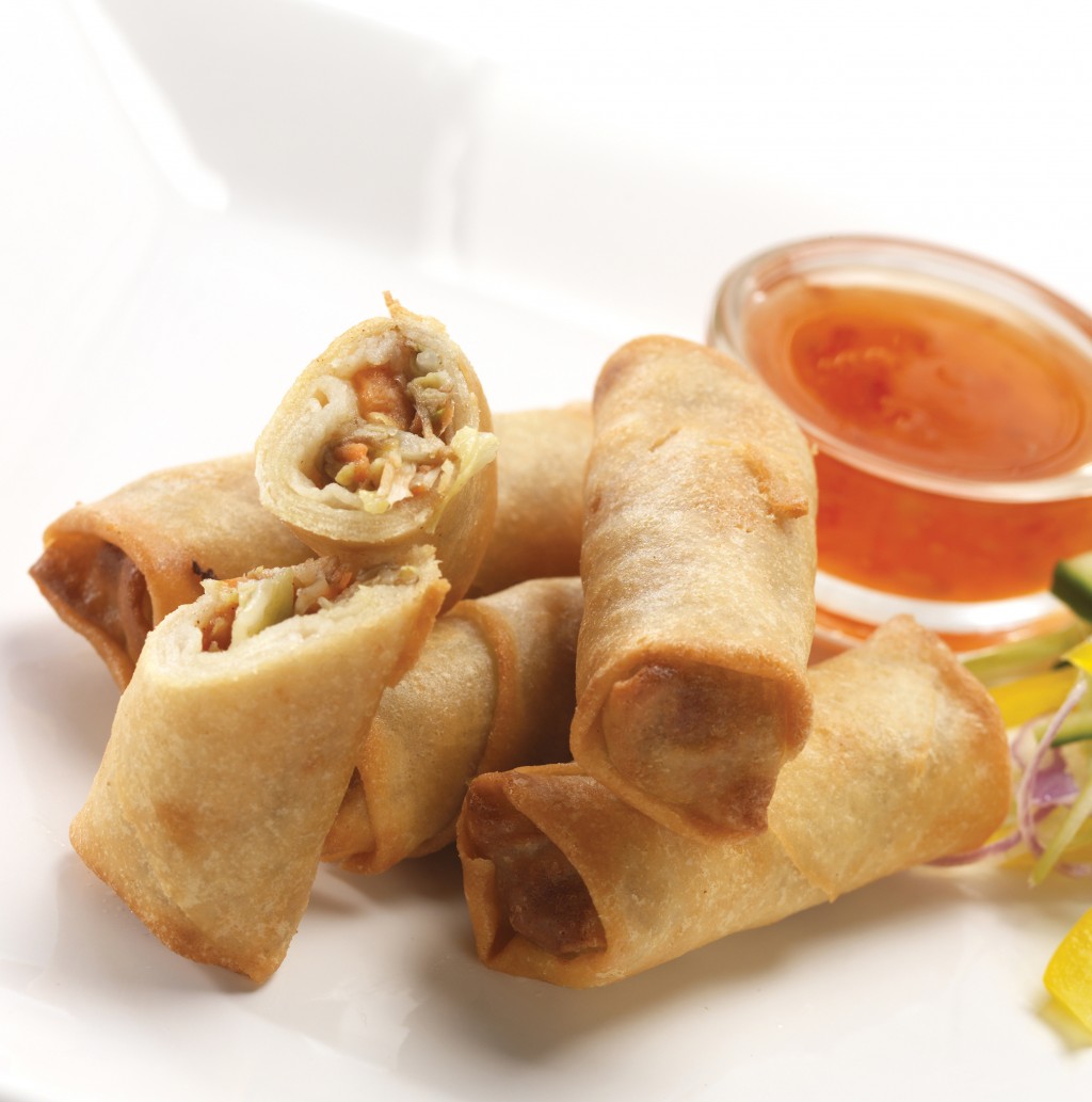 Crispy Duck Spring Rolls