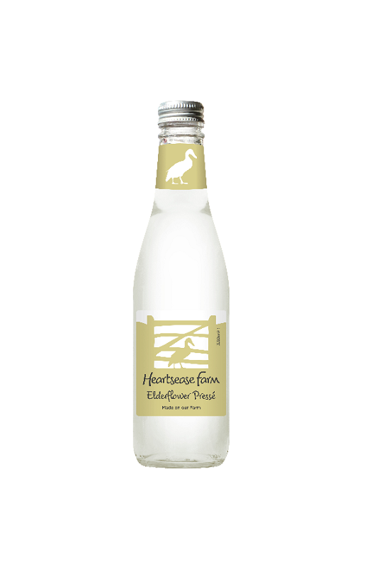 HEARTSEASE FARM English Elderflower Pressé (Glass Bottle)