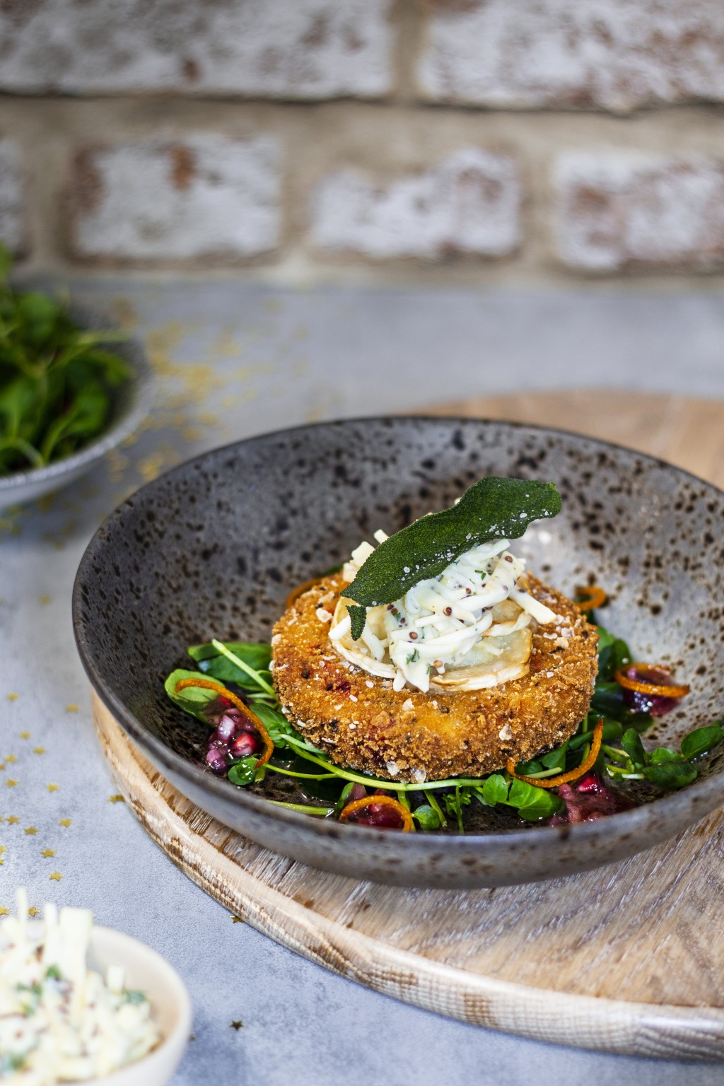PARAMOUNT Butternut Squash, Goats’ Cheese & Beetroot Burgers