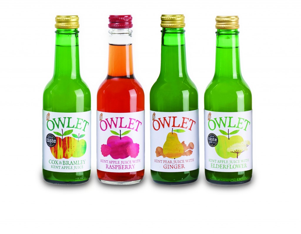 OWLET Apple & Raspberry Juice (Glass Bottle)