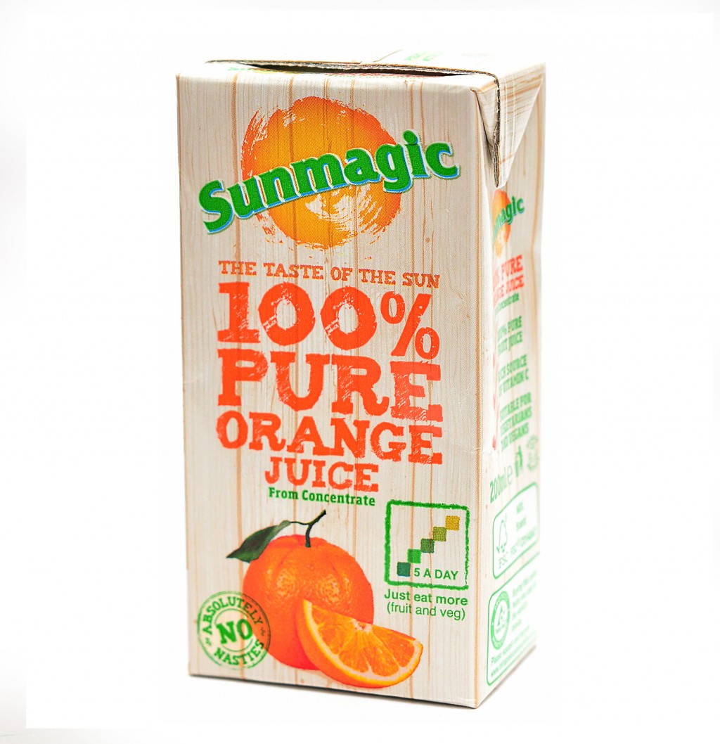 SUNMAGIC Orange Juice (Carton)