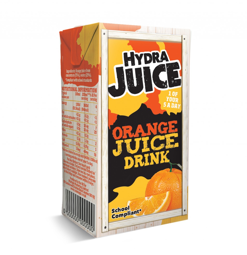 HYDRA JUICE Orange Juice (Carton)