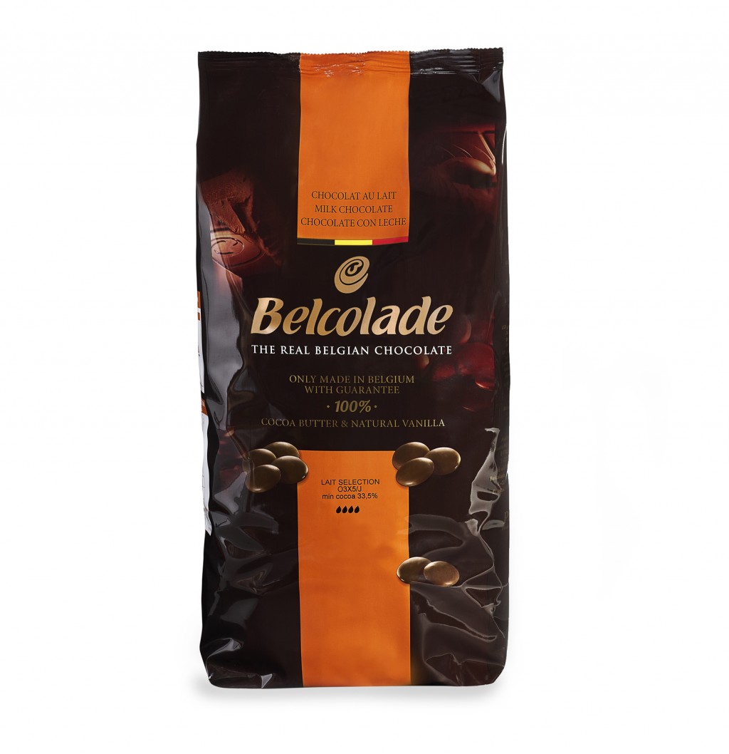 BELCOLADE Milk Chocolate Callets