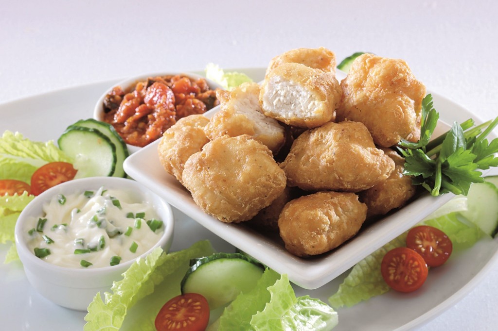 Fully Cooked Battered Chicken Breast Chunks