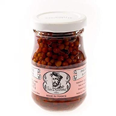 Pink Peppercorns in Vinegar