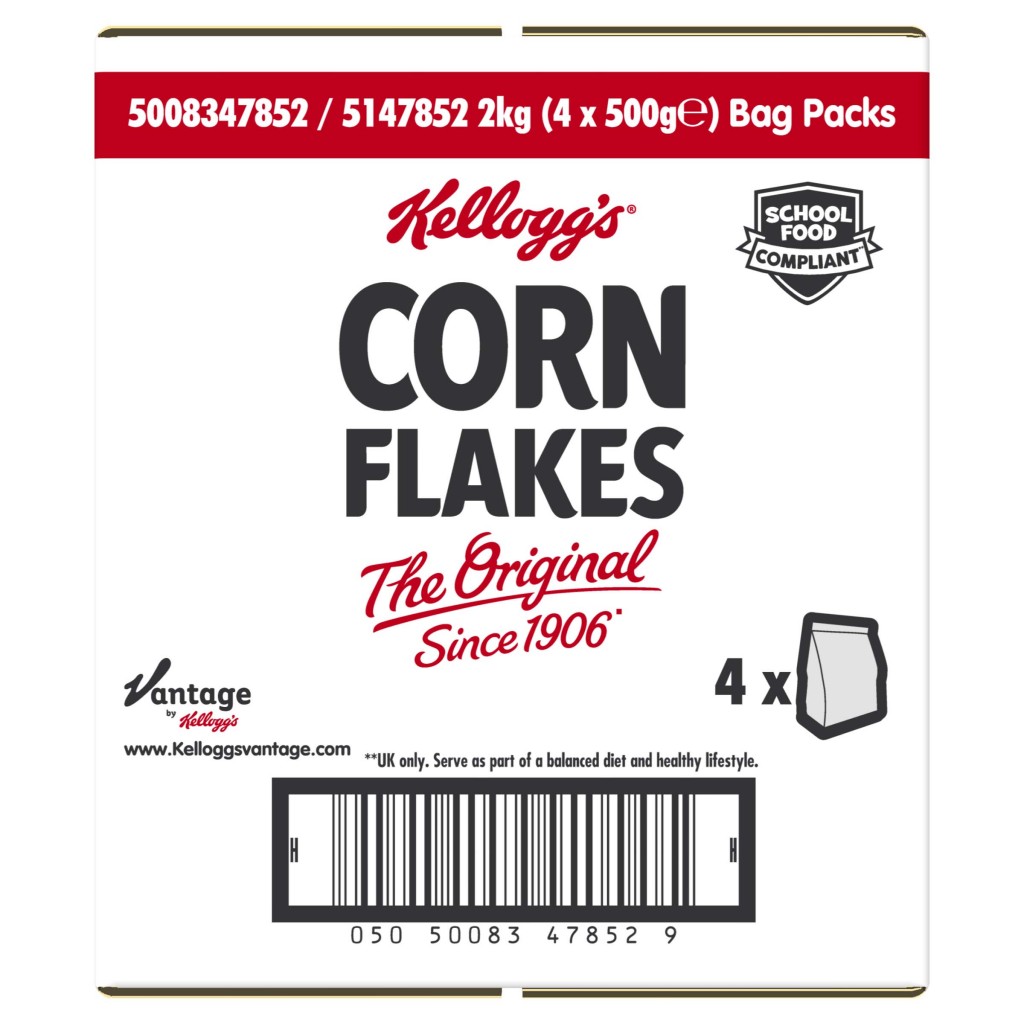 KELLOGG’S Corn Flakes (Catering Bags)