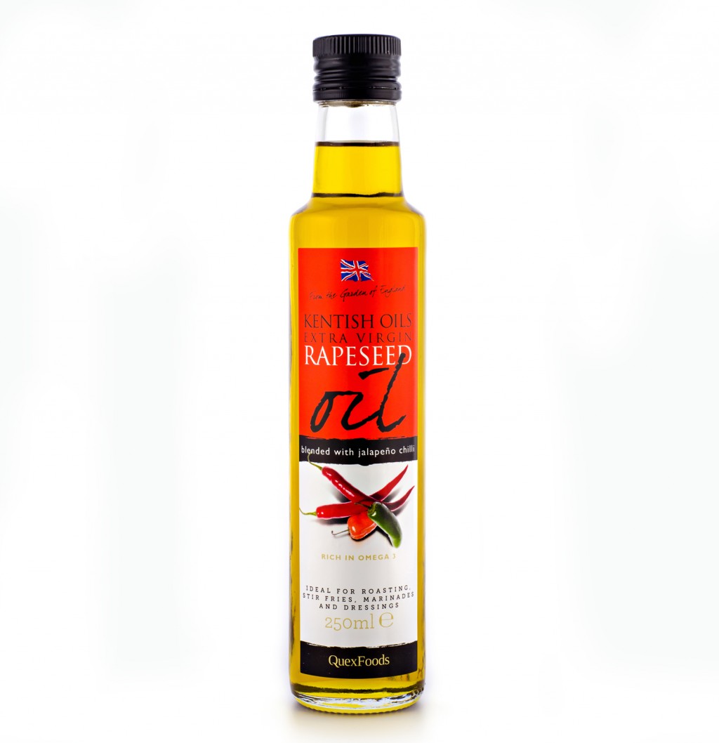 KENTISH OILS Jalapeno Chilli Infused Cold Pressed Rapeseed Oil