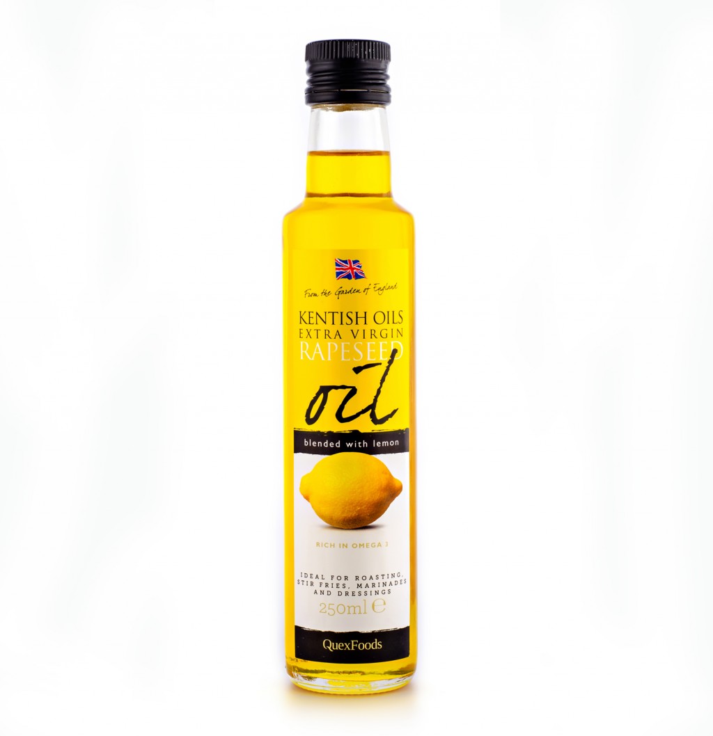 KENTISH OILS Lemon Infused Cold Pressed Rapeseed Oil