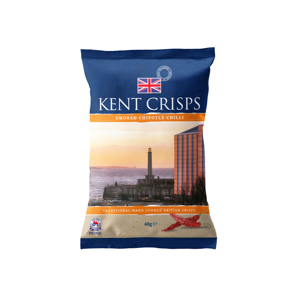 KENT CRISPS Smoked Chipotle Chilli Potato Crisps