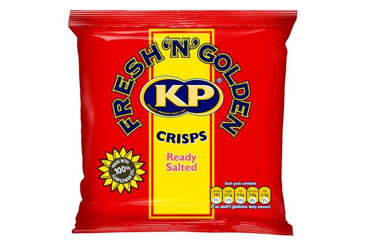KP Ready Salted Crisps