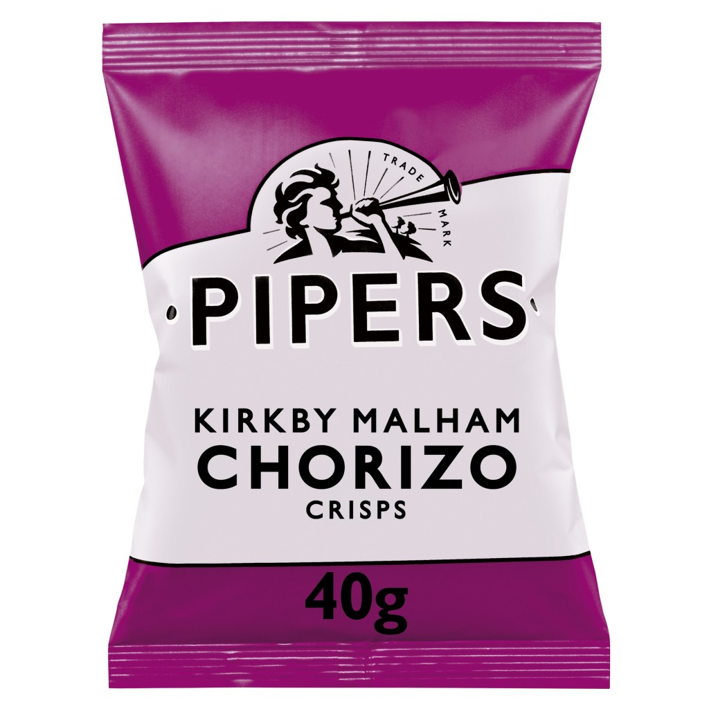 PIPERS Kirkby Malham Chorizo Crisps