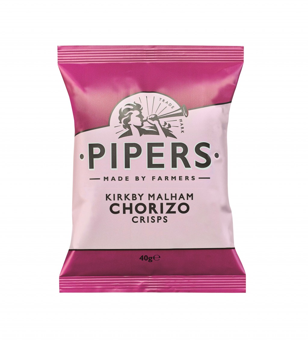 PIPERS Kirkby Malham Chorizo Crisps