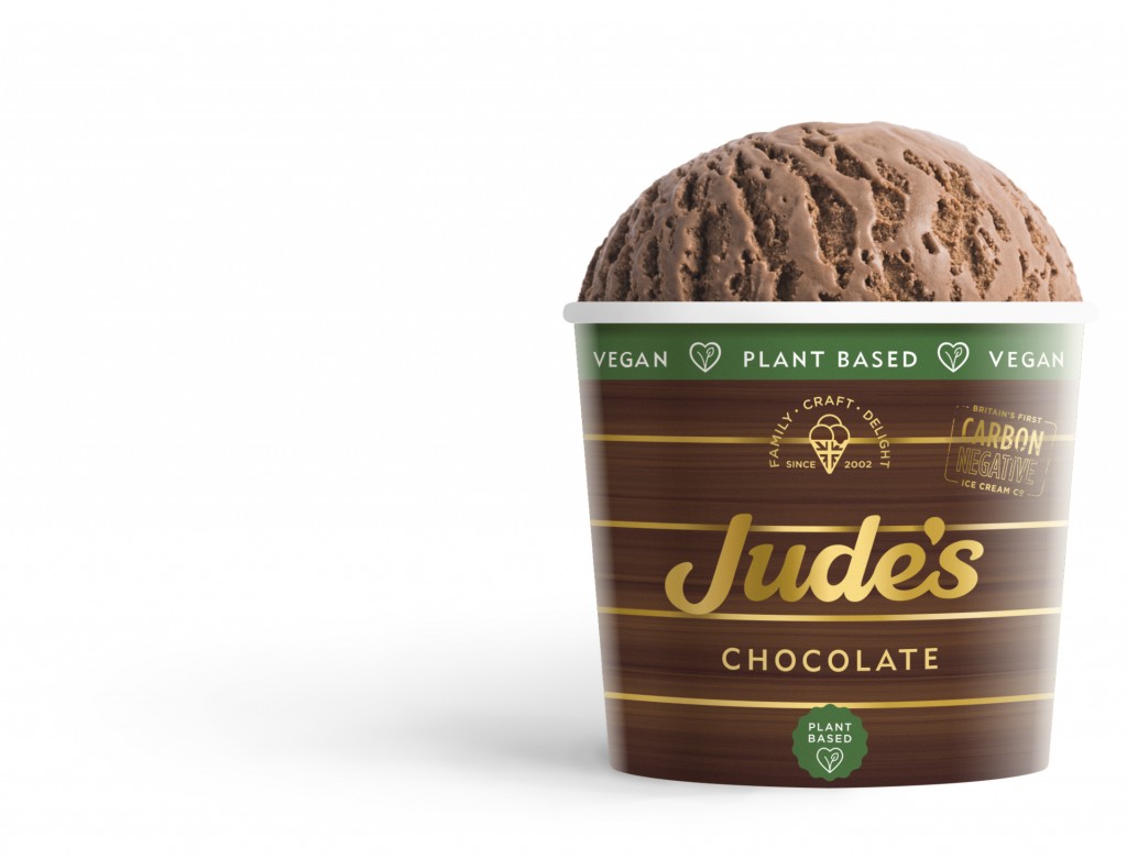JUDE'S Vegan Chocolate Ice Cream Tubs