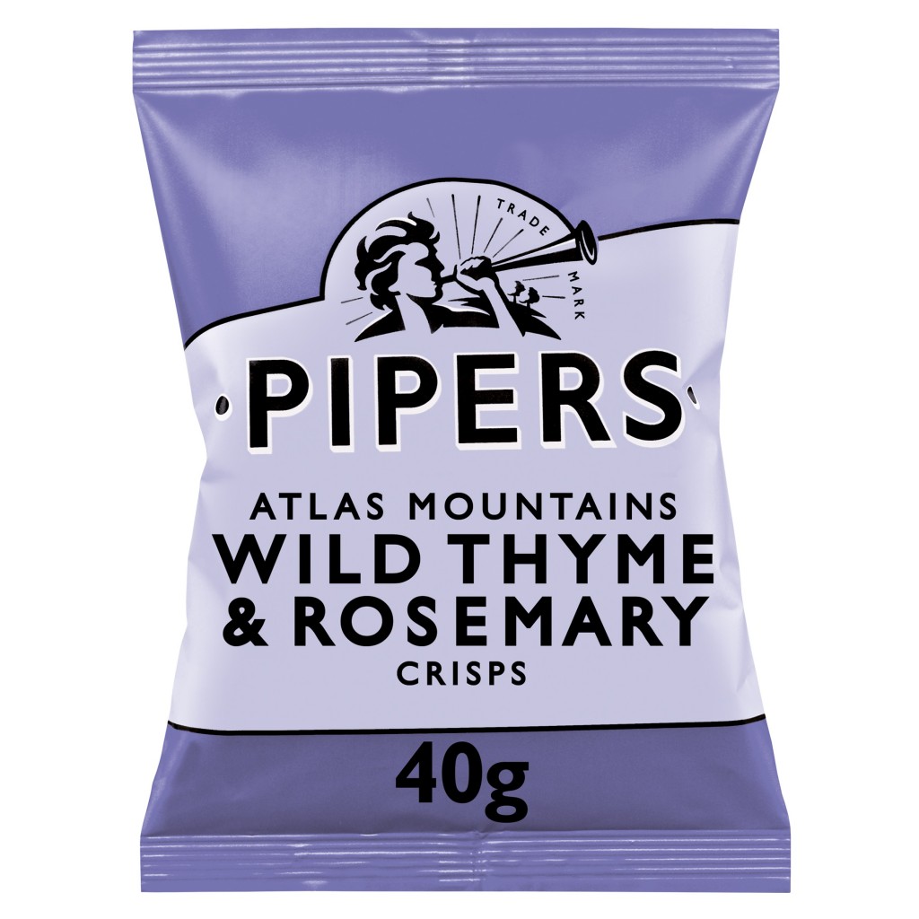 PIPERS Atlas Mountains Wild Thyme & Rosemary Crisps