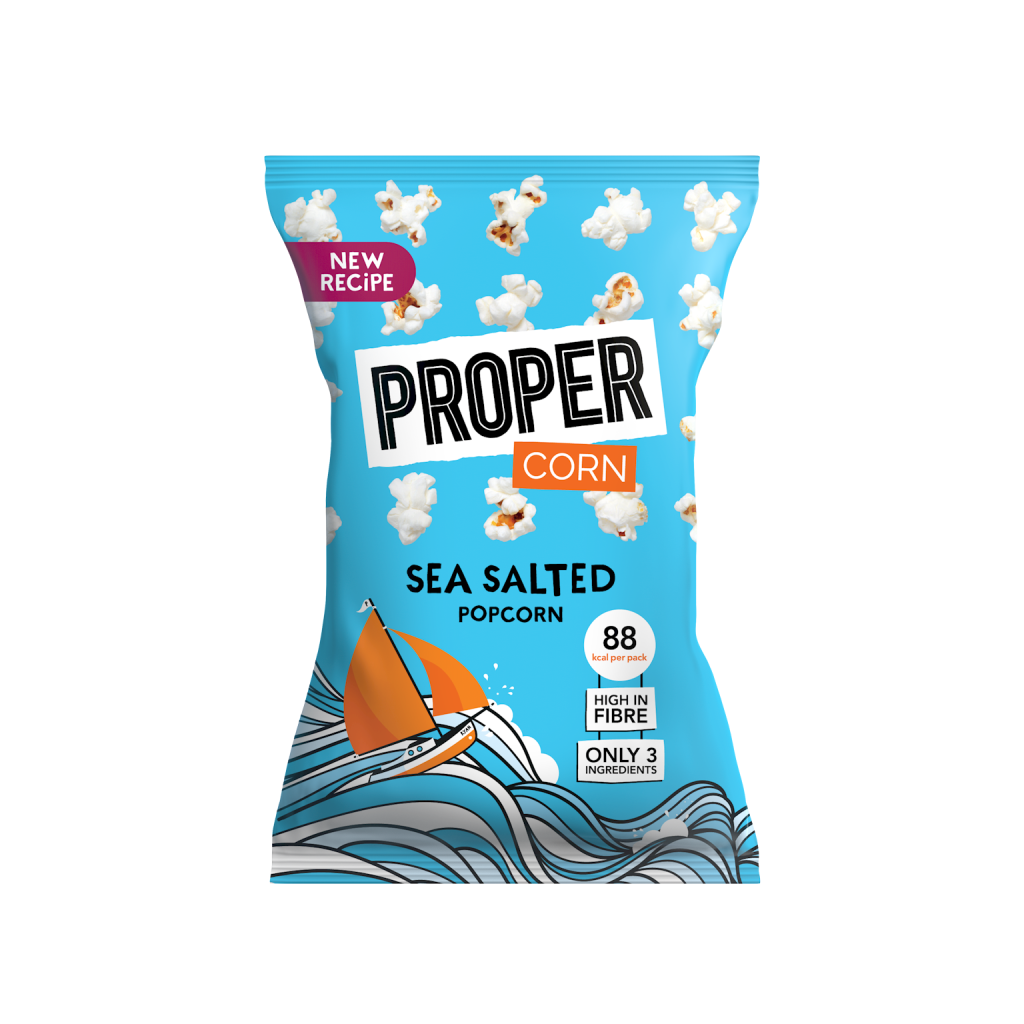 PROPERCORN Lightly Sea Salted Popcorn
