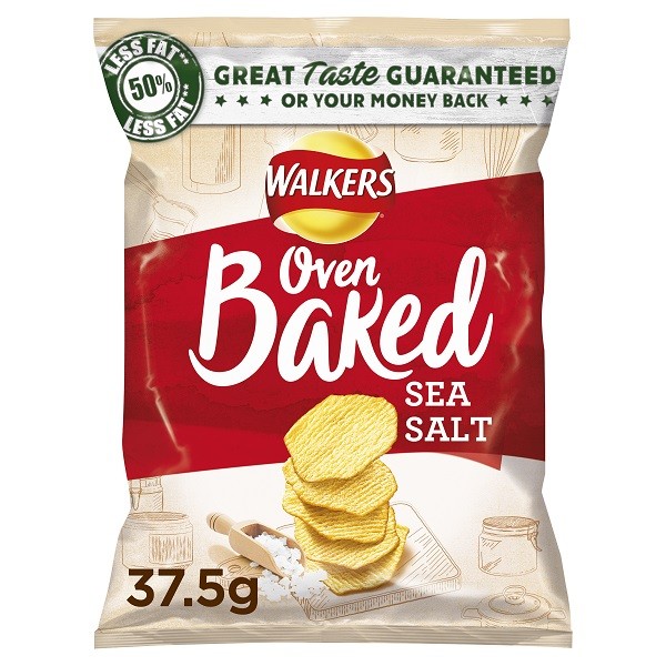 WALKERS Baked Ready Salted Crisps