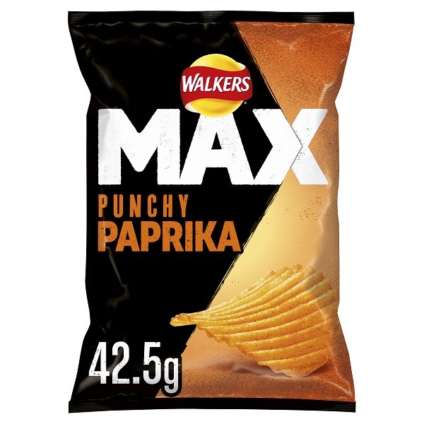 WALKERS Max Paprika Crisps