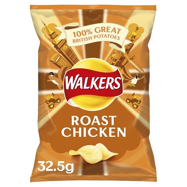 WALKERS Roast Chicken Crisps