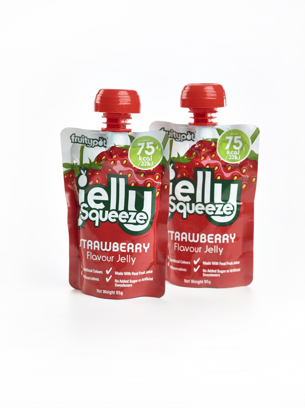 Strawberry Flavour Jelly Squeeze
