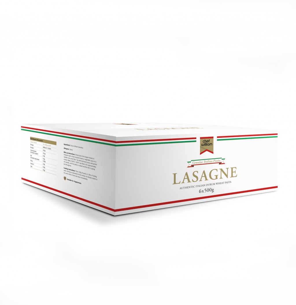 CHEF WILLIAM Lasagne Sheets