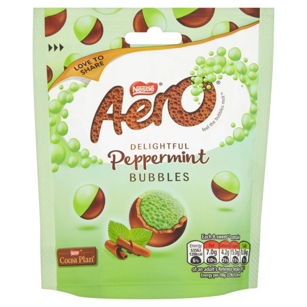 Aero Peppermint Bubbles Bag