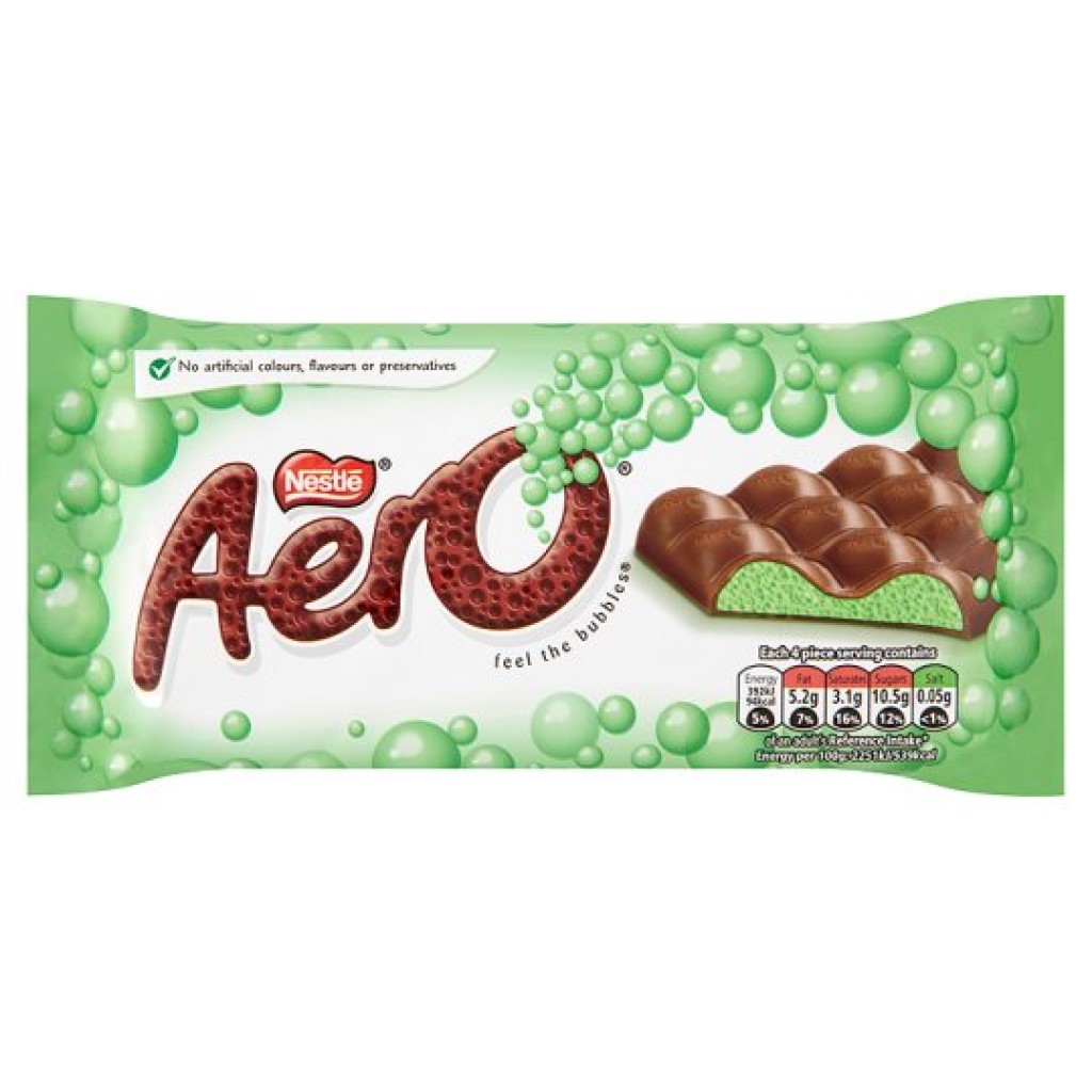 Aero Peppermint Bubbles