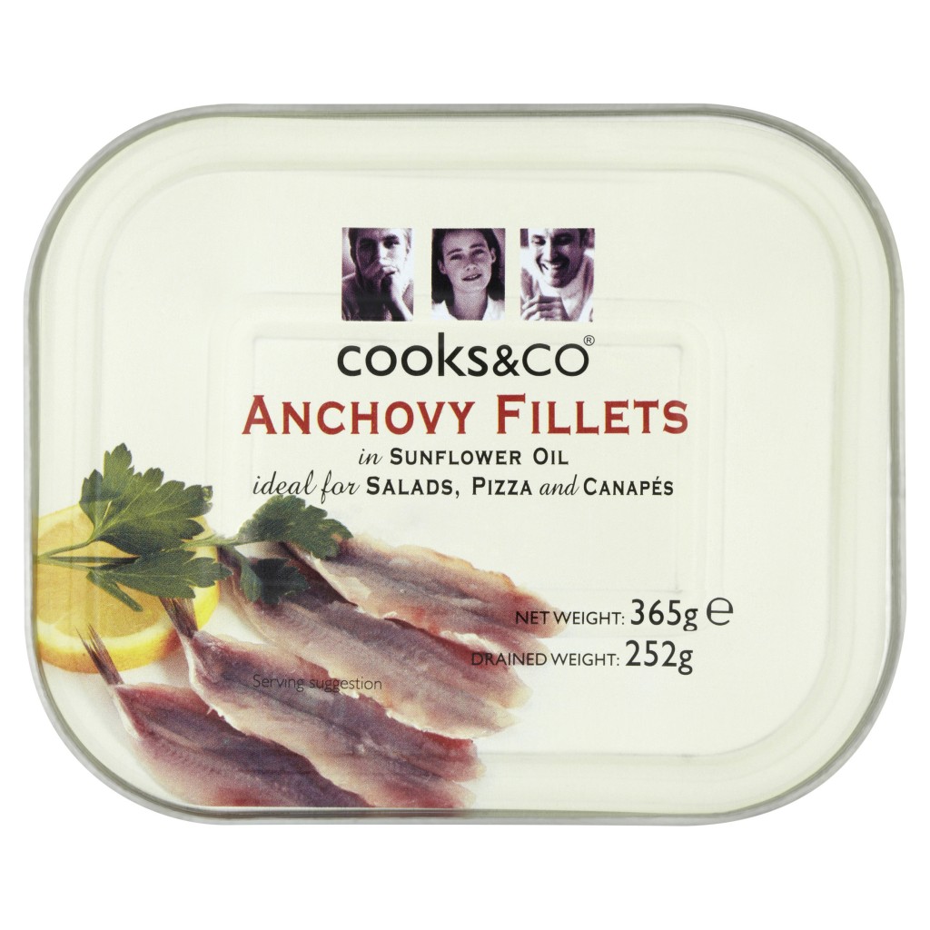 COOKS & CO Fillets of Anchovies in Oil