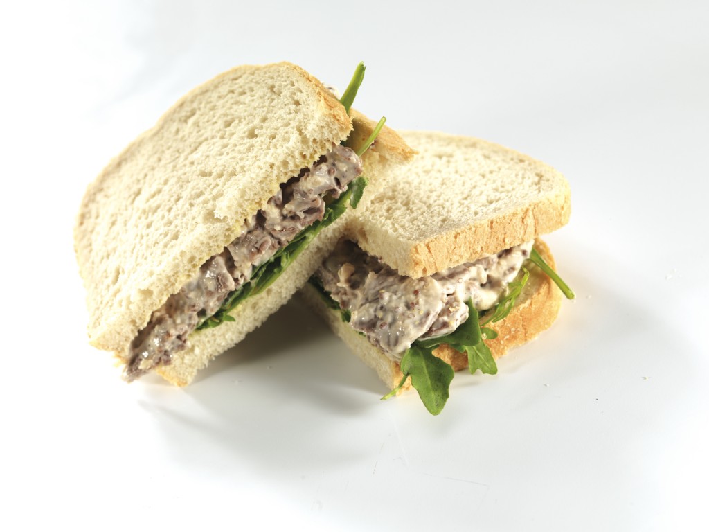 PURPLE PINEAPPLE Beef & Horseradish Mayonnaise Filling