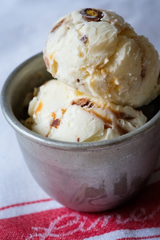 YORVALE Caramel Honeycomb Ice Cream