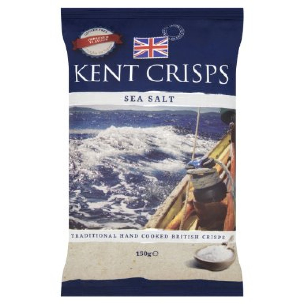 KENT CRISPS Sea Salt Potato Crisps