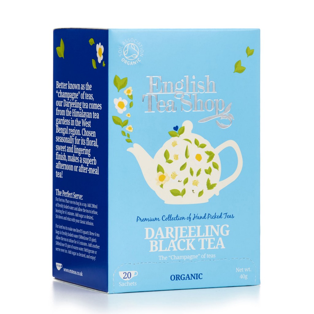 ENGLISH TEA SHOP Darjeeling Envelope Tea Bags