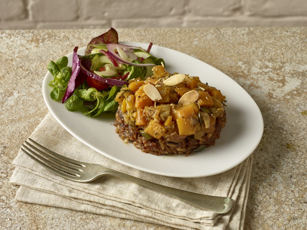 SCHEFF FOODS Date & Almond Wild Rice Stack (Vegan)