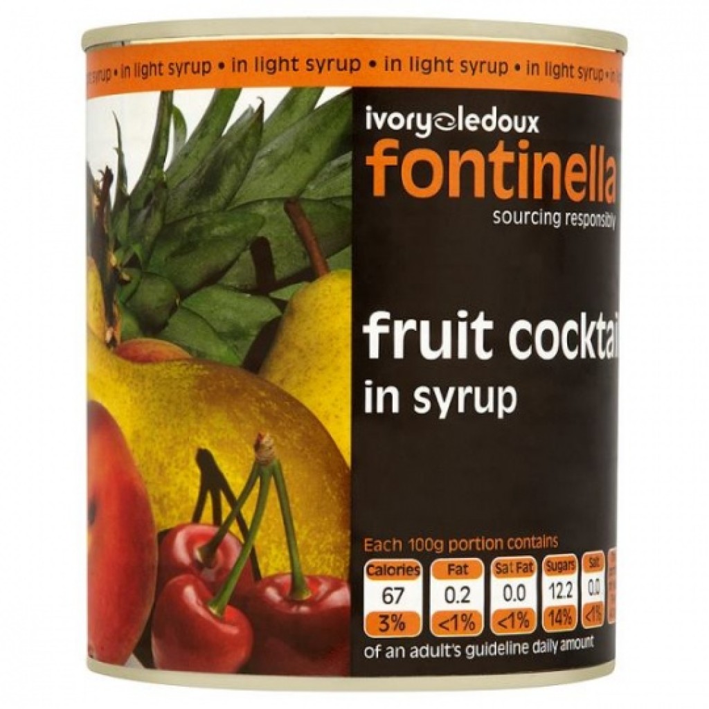 FONTINELLA Fruit Cocktail in Syrup