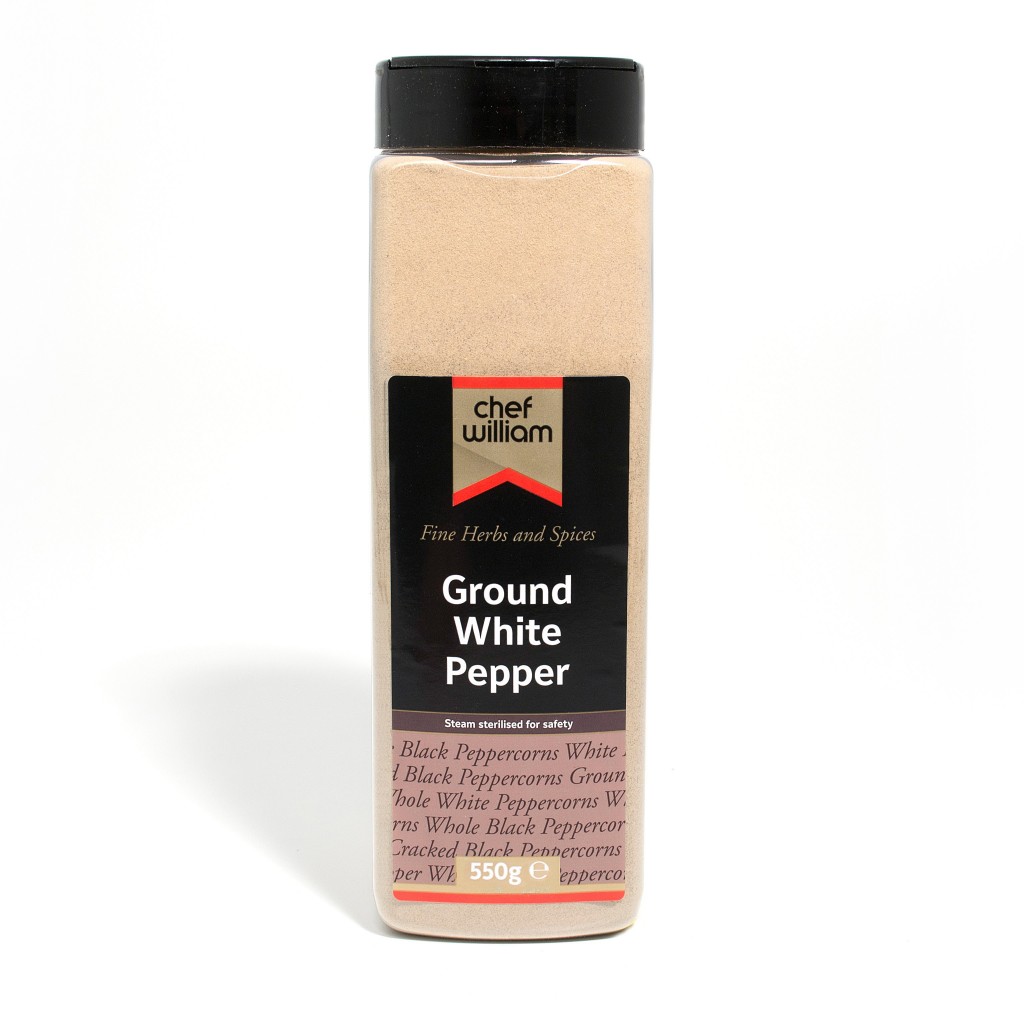 CHEF WILLIAM Ground White Pepper