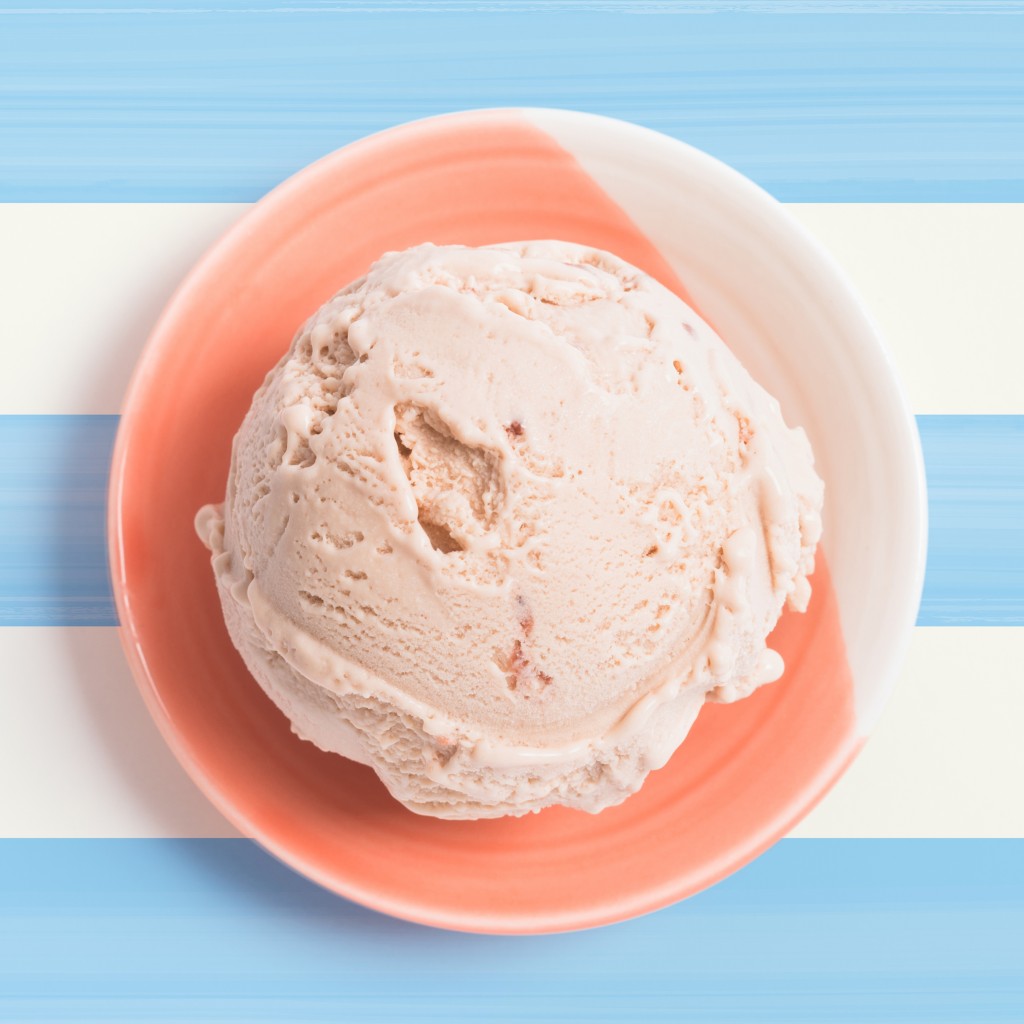 JUDE’S Strawberries & Cream Ice Cream