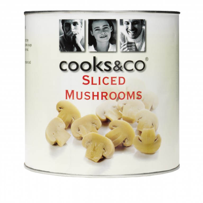 COOKS & CO Sliced Mushrooms