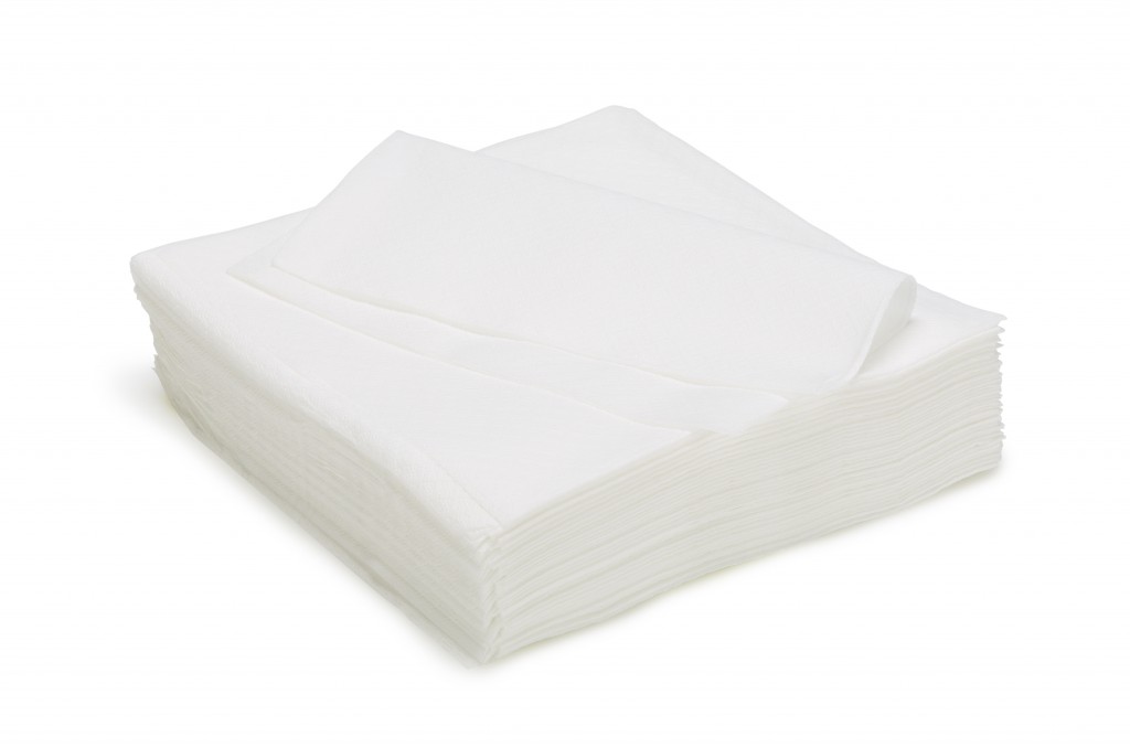 2ply Napkins - White - 33x33cm