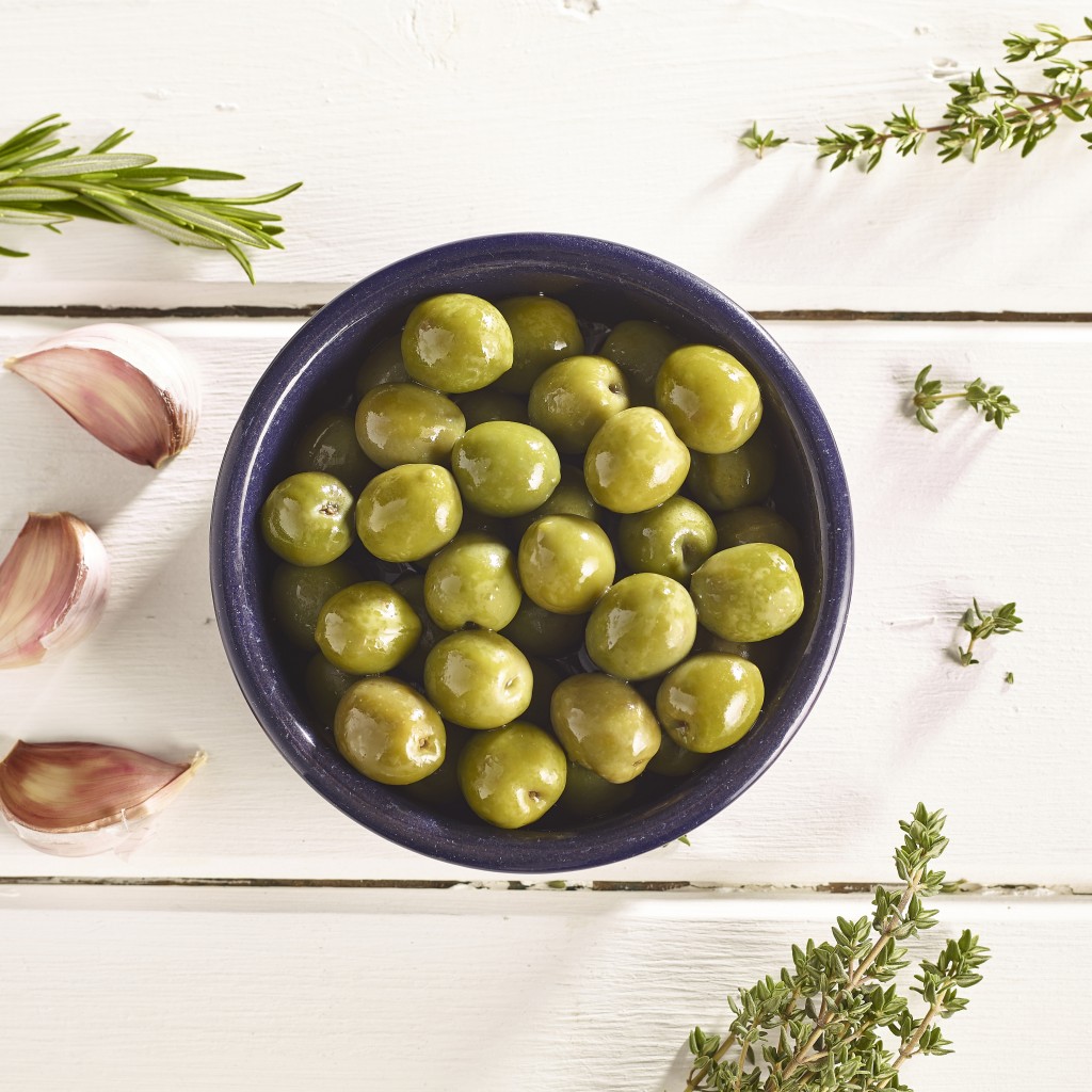 REAL OLIVE COMPANY Unpitted Nocellara Olives in Oil