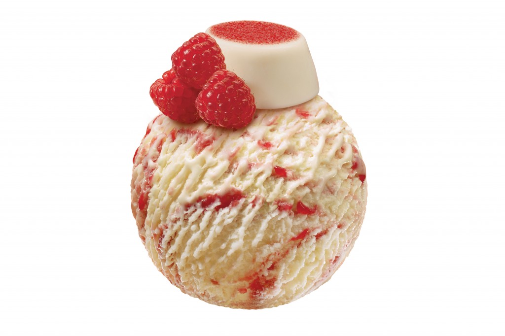MOVENPICK Panna Cotta & Raspberry Ice Cream